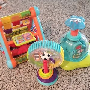 Lot of 3 baby activity toys. 6-12m